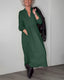 Women’s V-Neck Long Sleeve Maxi Dress - view 8