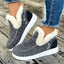 Women’s Fleece Lined Slip-On Ankle Boots - Grey