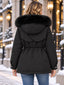 Women’s Faux Fur Hood Padded Parka - view 4