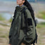 Women’s Hooded Oversized Windbreaker - Green