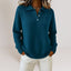 Women’s Polo Collar Knit Jumper - Navy Blue