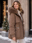 Women’s Faux Fur Hood Padded Parka - view 10