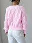 Women’s Bow Detail Cable Knit Cardigan