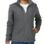 Women’s Zip-Up Fleece Jacket - Dark Grey