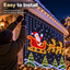 Smart RGB LED Pixel Curtains | App-Controlled Lighting for Outdoor Decoration