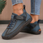 Women’s Hand-Stitched Slip-On Walking Shoes - Blue