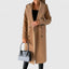 Women’s Elegant Longline Double Breasted Coat