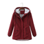 Women’s Plush-Lined Hooded Winter Parka - Mulled Wine