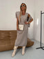 Women’s Knit Midi Dress and Turtleneck Jumper Set - view 3