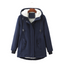 Women’s Plush-Lined Hooded Winter Parka - Navy