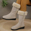Women’s Faux Fur Cuff Winter Boots - view 5