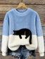 Women’s Cosy Cat Jumper - view 1