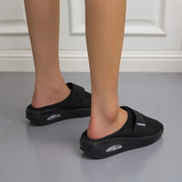 Women’s Air Cushion Slip-On Mules - Black