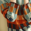 Women’s Patchwork Check Turtleneck Jumper - view 5