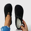 Women’s Tie-Strap Comfort Flats - Black