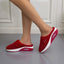 Women’s Air Cushion Slip-On Mules - Red
