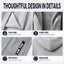 Women’s Longline Zip-Up Hooded Sweatshirt Coat - view 2