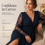 Women’s Lace Sleeve V-Neck Maxi Dress - view 6