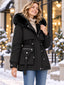 Women’s Faux Fur Hood Padded Parka - view 3