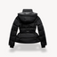 Women’s Belted Geometric Print Puffer Jacket - view 9