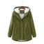 Women’s Plush-Lined Hooded Winter Parka - Forest Green