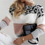 Women’s Colour Block Leopard Print Jumper - Pink