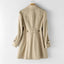 Women’s Classic Single-Breasted Trench Coat
