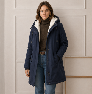 Women’s Plush-Lined Hooded Winter Parka - view 2