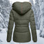 Drune Elegant Women's Winter Jacket with Faux Fur Hood - Stylish Women's Coat for Cold Weather 2