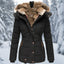 Drune Elegant Women's Winter Jacket with Faux Fur Hood - Stylish Women's Coat for Cold Weather 6
