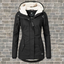 Women’s Teddy-Lined Hooded Winter Jacket