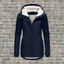 Women’s Teddy-Lined Hooded Winter Jacket