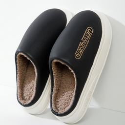 Jarran Plush-Lined Platform Clog Slippers for Cozy Indoor Comfort 2