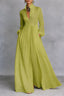 Maxi Dress | Button-Front Design, Long Sleeves 6