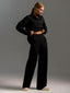 Women’s Polo Collar Knit Jumper and Trouser Set - view 9
