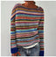 Women’s Fair Isle Striped Knit Jumper - Multicolour