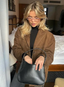 Women’s Suede-Look Single Breasted Jacket - view 7