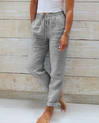 Pants | Elastic Waistband, Lightweight Cotton 2