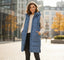 Parque Women's Knee-Length Quilted Vest - Stylish & Warm Sleeveless Outerwear for Autumn & Winter 6
