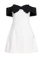 Women’s Strapless Mini Dress with Bow Detail