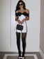 Women’s Strapless Mini Dress with Bow Detail