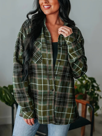 Shirt | Relaxed Fit, Checked Pattern 1