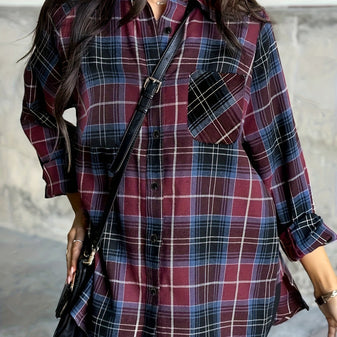 Shirt | Relaxed Fit, Checked Pattern 3