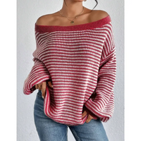 Sweater | Off Shoulder Neckline, Voluminous Sleeves 5