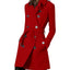 Women’s Double Breasted Belted Mid-Length Coat