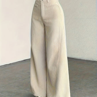Trousers | High Waist, Wide Leg Silhouette 0