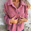 Women’s Teddy Fleece Button Jacket - Pink