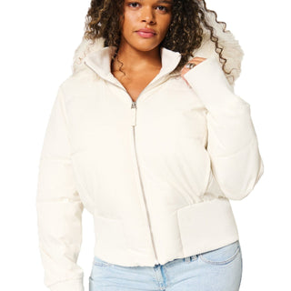 Winter Jacket | Quilted Design, Removable Hood 3