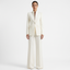 Women’s Sculpted Blazer & Flared Trouser Power Suit