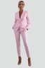 Women’s Double Breasted Blazer and Trouser Suit - Pink